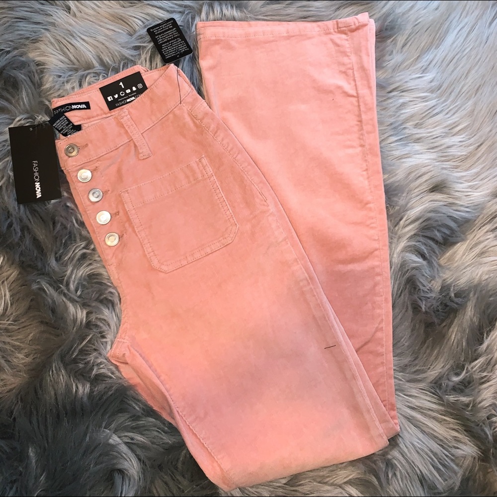 Take Me Out Corduroy Flare Pants